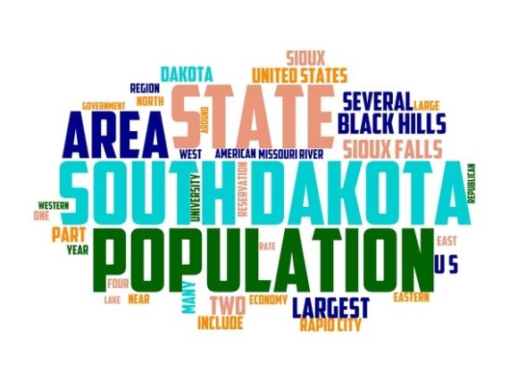 South Dakota Typography Wallpaper: A Creative Resource for Designers and Artists