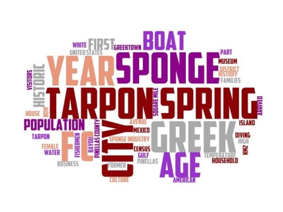 Tarpon Springs Typography Crafting: A Creative Journey into Hand-Drawn Wordclouds
