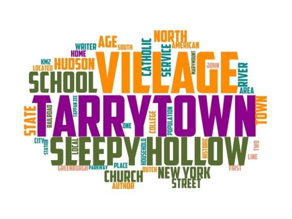 Tarrytown Typography Sticker: A Creative Tool for Every Project