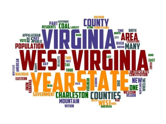 West Virginia Typography Sublimation: A Creative Tool for Design and Decor
